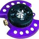 Dramm 15026 ColorStorm Turret 9-Pattern Sprinkler, Berry