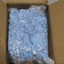 Tisspoms 1LB Crinkle Cut Paper Shred Filler, Paper Shreds for Basket Fillers, Birthday, Gift Wrapping, Anniversary, Wedding, Halloween, Thanksgiving, Christmas Gift Decor Party Filler (Sky Blue)