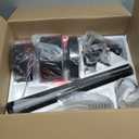 Ceiling Fan with Light Remote: 42 Inch Modern Fans with Dimmable Tri-Color Temperature LED - Quiet Reversible DC Motor for Living Room BedroomMatte Black