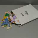 Blulu 32 Pcs Interchangeable Wooden Gnome Decor St. Patrick's Day Easter Gnomes Welcome Sign Holiday Seasonal Tiered Tray Decor with Magnet Pieces Decorations (Bright)