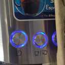 XIXUBX Espresso Machine 20 Bar with Milk Frother, Stainless Steel Coffee Maker with 42 oz Removable Water Tank for Cappuccino, Latte&Cold Brew, Home&Office, Silver