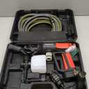 Vkndoynt Cordless Pressure Washer with Faucet & Garden Hose Connector, 2 X 5.0AH Batteries, 2000PSI MAX Portable Pressure Washer with Brushless Motor, 4 Speed Adjustment LCD Touch Screen, 6-in-1 Nozzle (Red/Black) ( Battery not included)