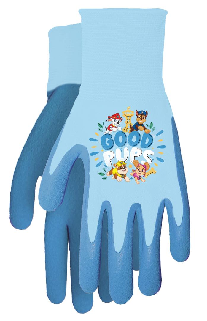Midwest Latex Coated Palm and Fingers Knit Wrist Gripping Gloves For Toddlers