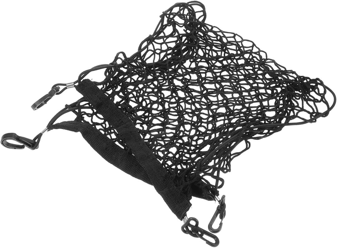 Car Cargo Net Durable Mesh Storage Organizer for SUV Trunk Breathable Design for Umbrellas Shopping Bags Easy Installation with Hooks Car Must Haves