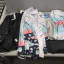 VZQI Halloween Cosplay Kids Costumes Kochou Shinobu Girls Anime Kimono Halloween White Cloak