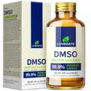 DMSO 99.9% Pharma Grade, Pure Liquid Dimethyl Sulfoxide 8 fl.oz in Glass Bottle, Non-Diluted, Low Odor