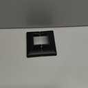 1Pcs 2" (Actual 4.5"x4.5") Aluminium Post Base Cover, for Stairs, Handrails, Porches, Deck Railing Base Bracket Cover (Black)