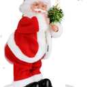 Dancing Santa - Moving Dancing Santa Claus with Music Animated Christmas Singing Toys for Kids - Singing English Song