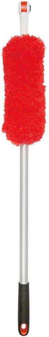 OXO Good Grips 3-in-1 Extendable Microfiber Long Reach Duster with Interchangeable Heads, 8 ft, 137.16 x 33.782 x 26.289 cm