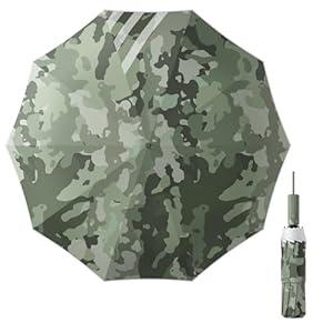 Kesteo Premium Travel Umbrella, Windproof Umbrellas for Rain & Sun, Automatic, Foldable Reverse Rain Umbrella for Women Men, Sturdy Frame, Portable UV Protection, RDYL