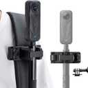 Selfie Stick Holster Backpack Strap Clip Mount for Insta 360 X5 X4 Air Go Ultra ACE Pro 2 Ajustable Quick Release for pro Hero 13 12 Max 2 for DJI osmo Nano Action 6 5 Accessories