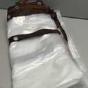 ZYP 2PCS 8x16 FT Heavy Duty Clear Waterproof Tarps Outdoor Garden Rainproof Covering,Clear Vinyl Tarp with Grommets,Transparent Waterproof Tarpaulin for Covering Henhouse Porch Canopy Plant Camping