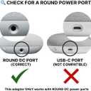 6-Foot Power Adapter Compatible with Google Nest Mini, Nest Hub, Nest WiFi Router and Nest WiFi Point Power Cable (Long)