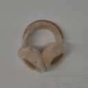 Harssidanzar Classic Winter Earmuffs for Men Women, Unisex Sheepskin Earmuffs, Foldable, Outdoor