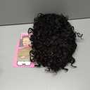 Black Short Afro Curly Wigs with Bangs for Black Women Glueless Bouncy Curls 6 Inch Bob Wig Chic Style Kinky Curly Beginner Friendly Synthetic Heat Resistant Big Curls