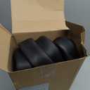 Pangda 4 Pcs 6 ft 1 Inch ID Foam Pipe Insulation Tubing, Black Pool Noodle, Black Foam Tube Cover for Ac Line Set, HVAC Insulation, Water Line Protection, Gym Handle Padding