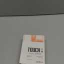 LOFREE Touch PBT Wireless Mouse with USB Receiver, Bluetooth, Wired Connection, Rechargeable, 4000 DPI with OLED Screen Compatible with Glass Surface for Mac Windows PC Notebook/Block Retro Grey