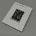 Professional Indoor Air Quality Monitor with AQI Beep Alarms, Portable Real-Time Detector for Home Cars Plants and Pets (Gray)