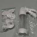 Cookie Press White - Spritz Cookie Press Kit with 12 Discs & 6 Piping Tips | Perfect for Thanksgiving Christmas, Baking & Cake Decorating