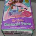 Play Purse for Little Girls and Toddlers - Mermaid Purse Toys for Kids Pretend Play Accessories: Phone, Wallet, Credit Cards, Keys, Pretend Makeup Mermaid Gift for Girl Age 3 4 5 6 7 8 Years and Up