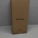 Amooca 16in Christmas Ball Tree with LED Lights Table Centerpiece Fireplace Decor Indoor Holiday Party Home Decoration Light Blue Silver