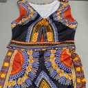 Midi Dress for Women - Printing Summer Dresses M