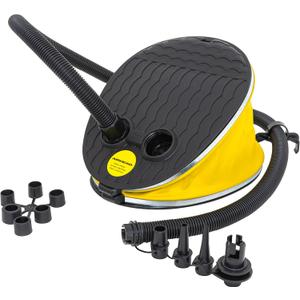 AIRHEAD Manual Foot Pump for (54" long hose, Yellow/black)