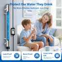 Whole House UV Water Filter System 55W,12 GPM,with Flow Sensor,3/4" MNPT