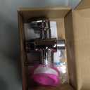 Brass Shower Arm Diverter Valve for Handheld Shower Head and Fixed Spray Head G1/2 3 Way Universal Bathroom System Component Replacement Part, Polished Chrome