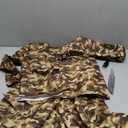 deAO Army Soldier Dress Up for Kid Military Costume Set Role Play with Helmet Accessories Soldier Boy Dress up Halloween (Large, Green)