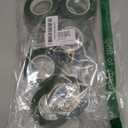 8 Rolls Floral Tape, 1/2" Wide Flower Tape, Dark Green Floral Tape for Fresh Flowers, Adhesive Florist Tape for Floral Crafts, Bouquet Floral Arranging Stem Wrapping, Wedding Bouquet, 30Yard