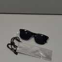 AI Smart Glasses with Chat GPT for Men and Women, Bluetooth Translation Sunglasses with 164 Languages, Open Ear Audio with Mic & Speakers, Hands-Free Calls, UV Protection & Anti-Blue Light (Black)