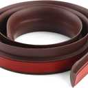 16.4ft Peel and Stick Floor Transition Strip, Carpet to Tile Transition Edging Trim Suitable for Doorways Threshold (Cover Height Within 5mm) (Coffee)