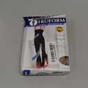 Truform Women's Compression Stockings, 20-30 mmHg, Thigh High Length, Closed Toe, Opaque, Beige, X-Large