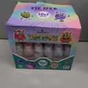 30 Colors Tie Dye Kit, Tie Dye Set for Kids, Pre-Filled Tye Dye Bottles, Non Toxic Permanent Fabric Dye Art Set, Easy DIY Fabric Art - Create Fun (30 Colors)