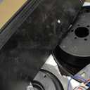 52 Inch Farmhouse Ceiling Fan with Light and Remote, Black Industrial Caged Ceiling Fans Flush Mount, 5 Dual Finish Blades, 6-Speed Reversible Quiet DC Motor, Rustic Design for Bedroom, Living Room