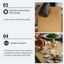 Asahi Cookin Cut Rubber Cutting Board, NE05102, Home Use, Made in Japan L 15.7 x 9.1 x 0.5 inches (40cm x 23cm x 1.3cm)