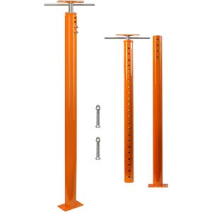 2 Pack House Jack Post for Leveling, 48"-96" Adjustable House Floor Jacks