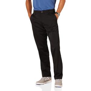 Amazon Essentials Men's Classic-Fit Stretch Golf Pant (28W x 28L, Black)