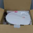 MUELLER HOME 12-Cup White Coffee Maker - Borosilicate Carafe, Auto-Off, Reusable Filter, Anti-Drip, Keep-Warm Function, Clear Water Level Window, White Kitchen Accessories