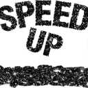 Locacrystal 34Pcs Bling Resin Rhinestone Alphabet Letter Sticker A-Z Letters DIY Car Decoration Self-Adhesive Iron-On Crystal Word for Cars Arts Crafts Clothing Decoration(Black,1.57)