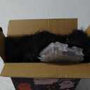 6.6Ft Halloween Decoration Light-Up Spider - 50 LEDs Giant Halloween Spider Decoration with Remote Control Red Lighted Eyes for Yard Party House Dcor Outdoor Indoor (Purple, 6.6 FT)