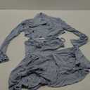 SOLY HUX Women's Tennis Mini Skirt Sets 3 Piece Skirt with Shorts Underneath Rave Sexy Club Outfits Skort Sets XL