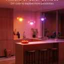 Govee Smart Light Bulbs, WiFi & Bluetooth Color Changing Light Bulbs, Music Sync, 16 Million DIY Colors RGBWW Color Lights Bulb, Work with Alexa, Google Assistant Home App, 800 Lumen, 2 Pack