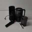 TOPZEE Cold Press Juicer - Slow Juicers Machines with 5.4" Wide Feed Chute Professional Masticating Juicing for Whole Vegetables & Fruits, Easy to Clean, Black