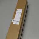 Heavy Duty Curtain Rods for Windows 66 to 120 Inches, Black Curtain Rods for Bedroom, Living Room, Patio, Adjustable with Classic Finials, Black with Gold Finishing