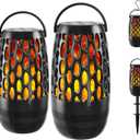 Vanten 2 Pack 10W Outdoor Bluetooth 5.3 Speakers, Waterproof, Sync up to 100, Flame Lamp for Party, Gifts for Men & Women