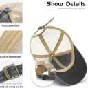 GEN X Raised On Hose Water and Neglect Hat Womans Hat AllBlack Womens Beach Hat Gifts for Grandma Running Cap (Gray)