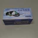 Fawater Swim Goggles with Nose Cover, Anti-Fog and Anti-Leak Clear Snorkeling Mask for Adults and Teens, 9 Colors (1 Pack Yellow)