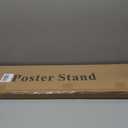 GUOHONG Poster Stand for Display Pedestal Sign Stand,Adjustable Floor Standing Sign Holder,Heavy Duty Banner Stand with Base Height Up to 75 inch Double-Sided for Board & Foam Sign (75in)